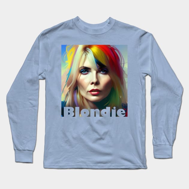 Blondie Long Sleeve T-Shirt by IconsPopArt